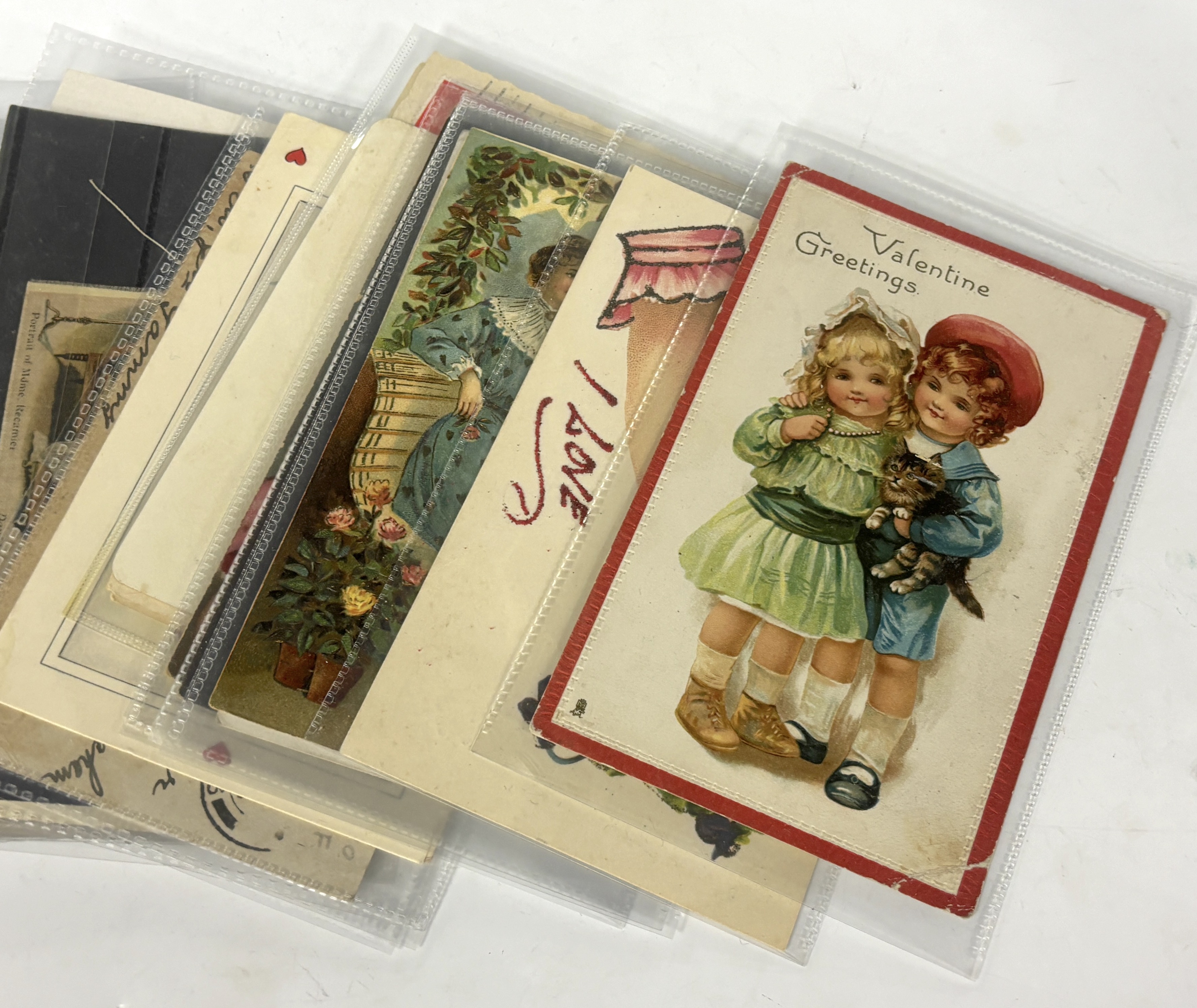 A collection of various postcards